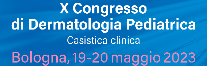 Copertina X Congresso di Dermatologia Pediatrica Casistica clinica 2