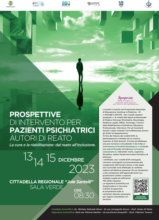 Prospettive di intervento per pazienti psichiatrici autori di reato