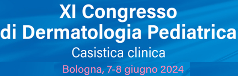 Copertina XI Congresso di Dermatologia Pediatrica Casistica clinica